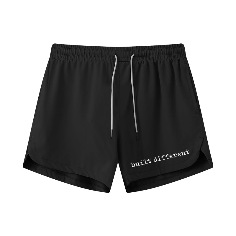 Built Different Graphic Shorts