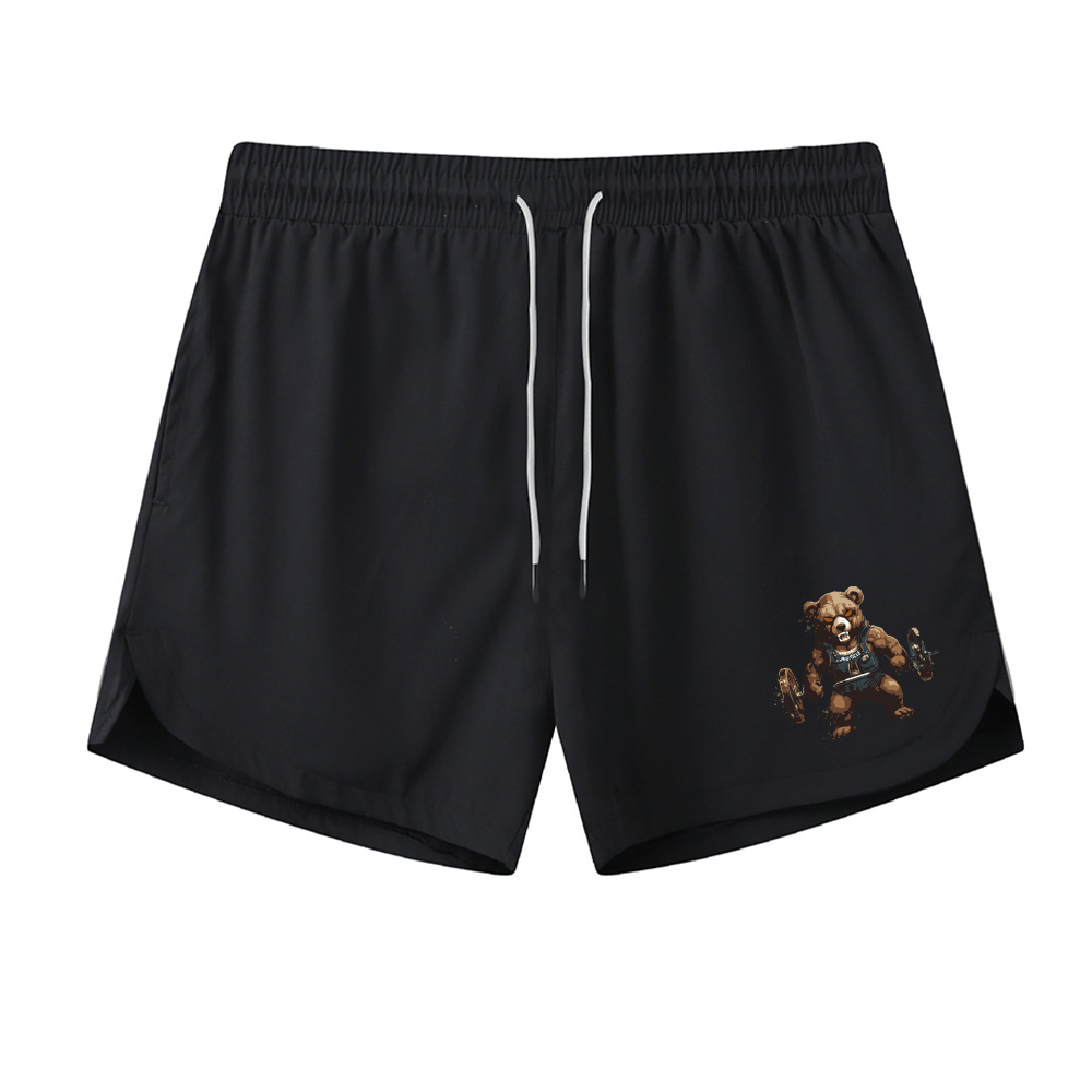 Muscle Bear Graphic Shorts