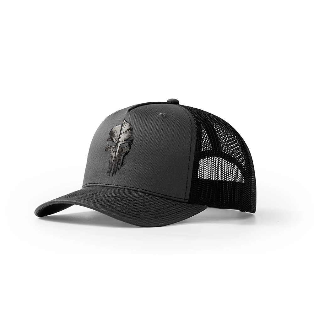 Skeleton Spartan Trucker Hat