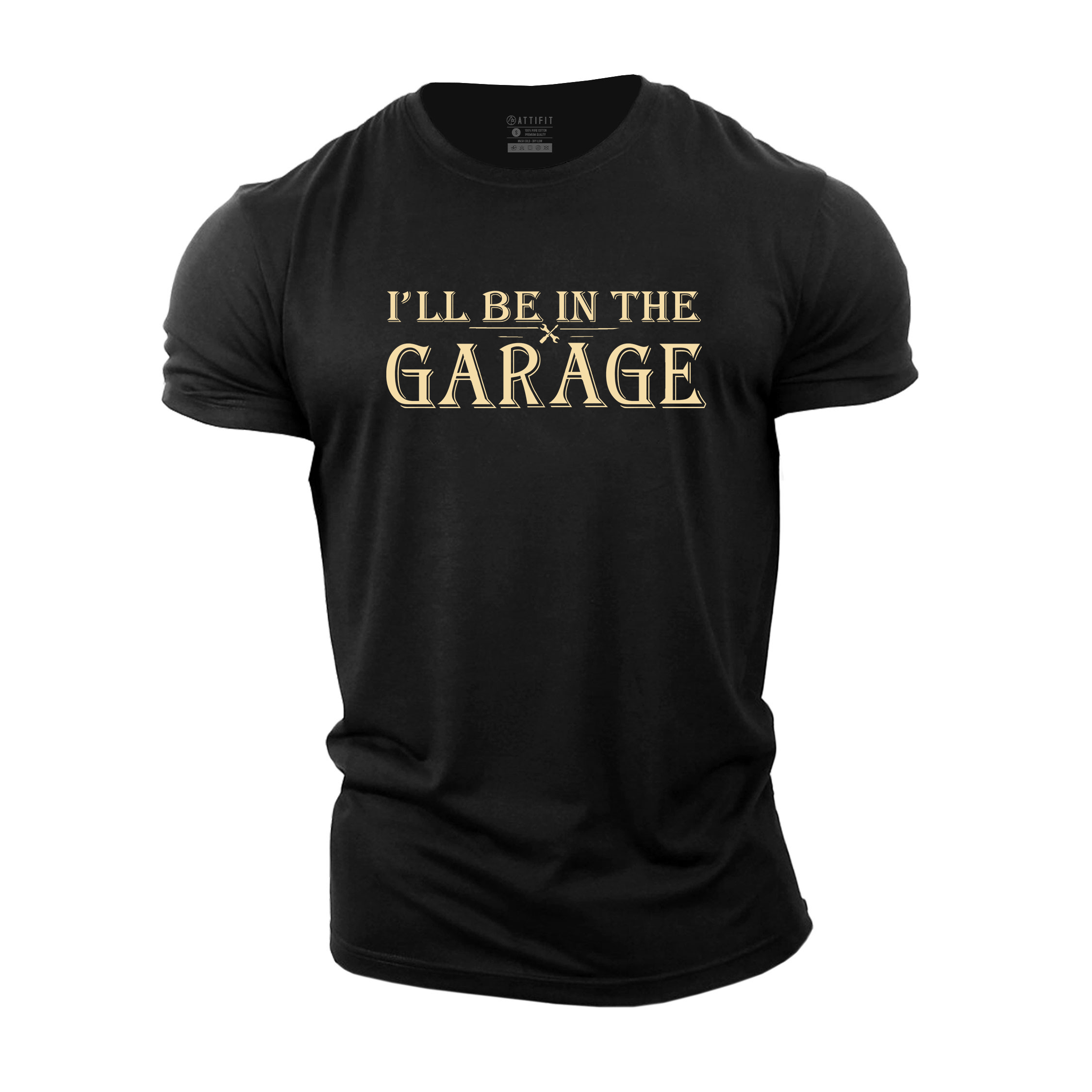 I'll Be In The Garage Cotton T-Shirt