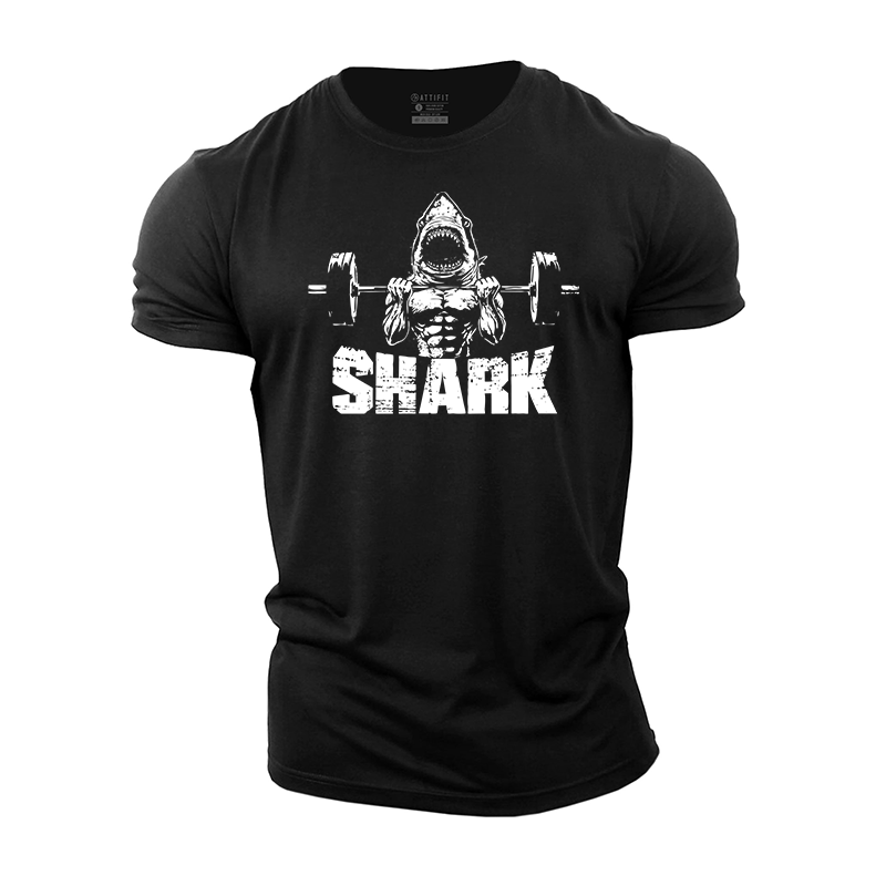 Gym Shark Cotton T-Shirt