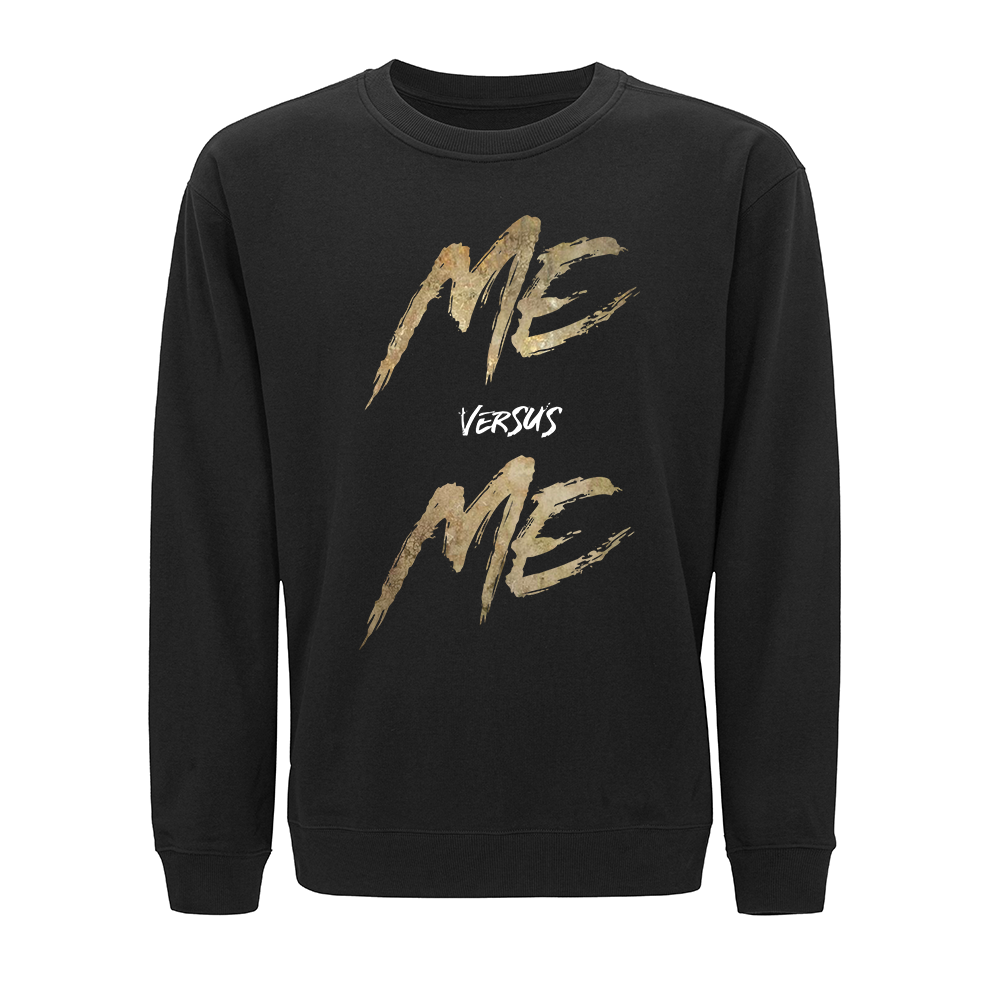 Me Vs Me Crewneck Sweatshirt