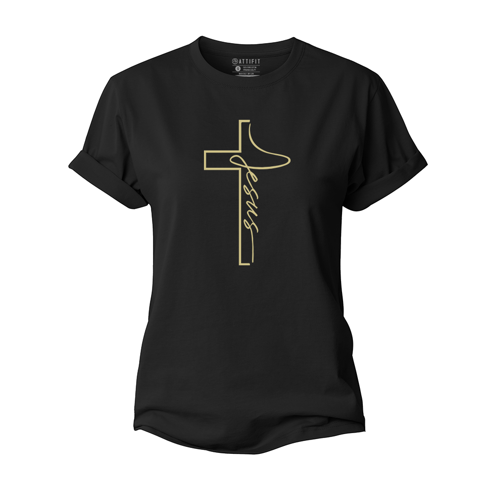 Jesus Cross Women's Cotton T-Shirt