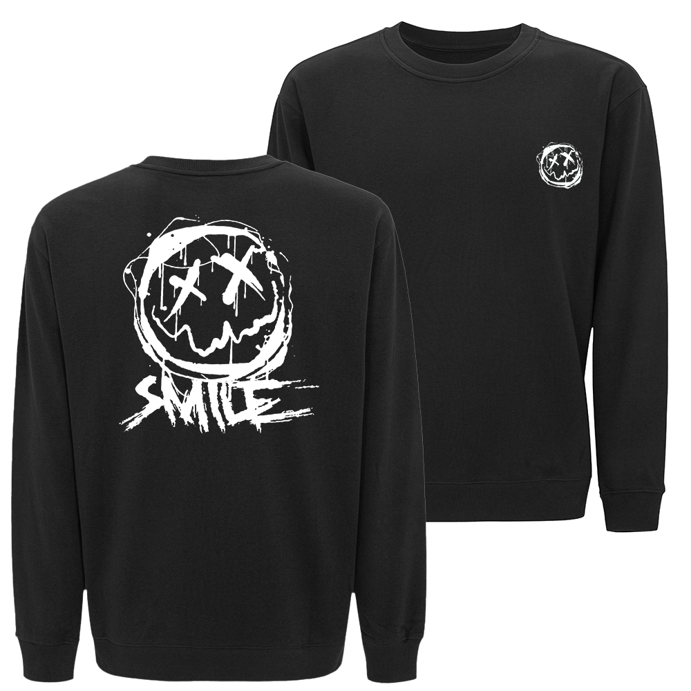 Happy Face Crewneck Sweatshirt