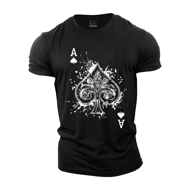 The Ace Of Spades Cotton T-Shirt