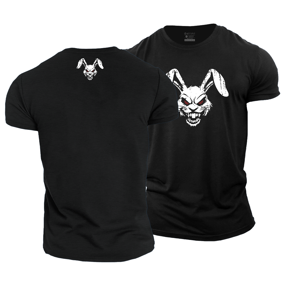 Fierce Rabbit Cotton T-Shirt