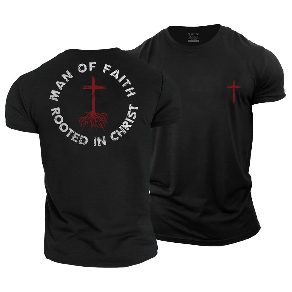 Man Of Faith Cotton T-Shirt