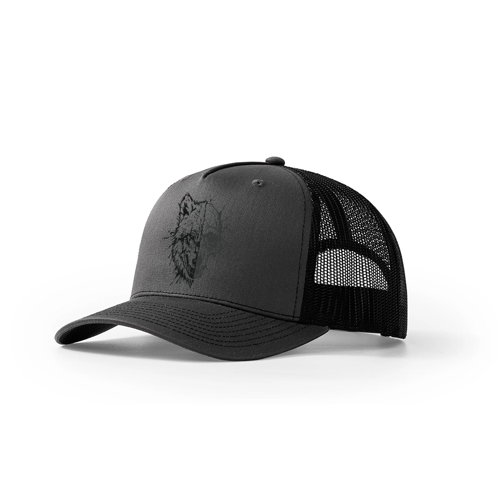 Wolf Skull Trucker Hat