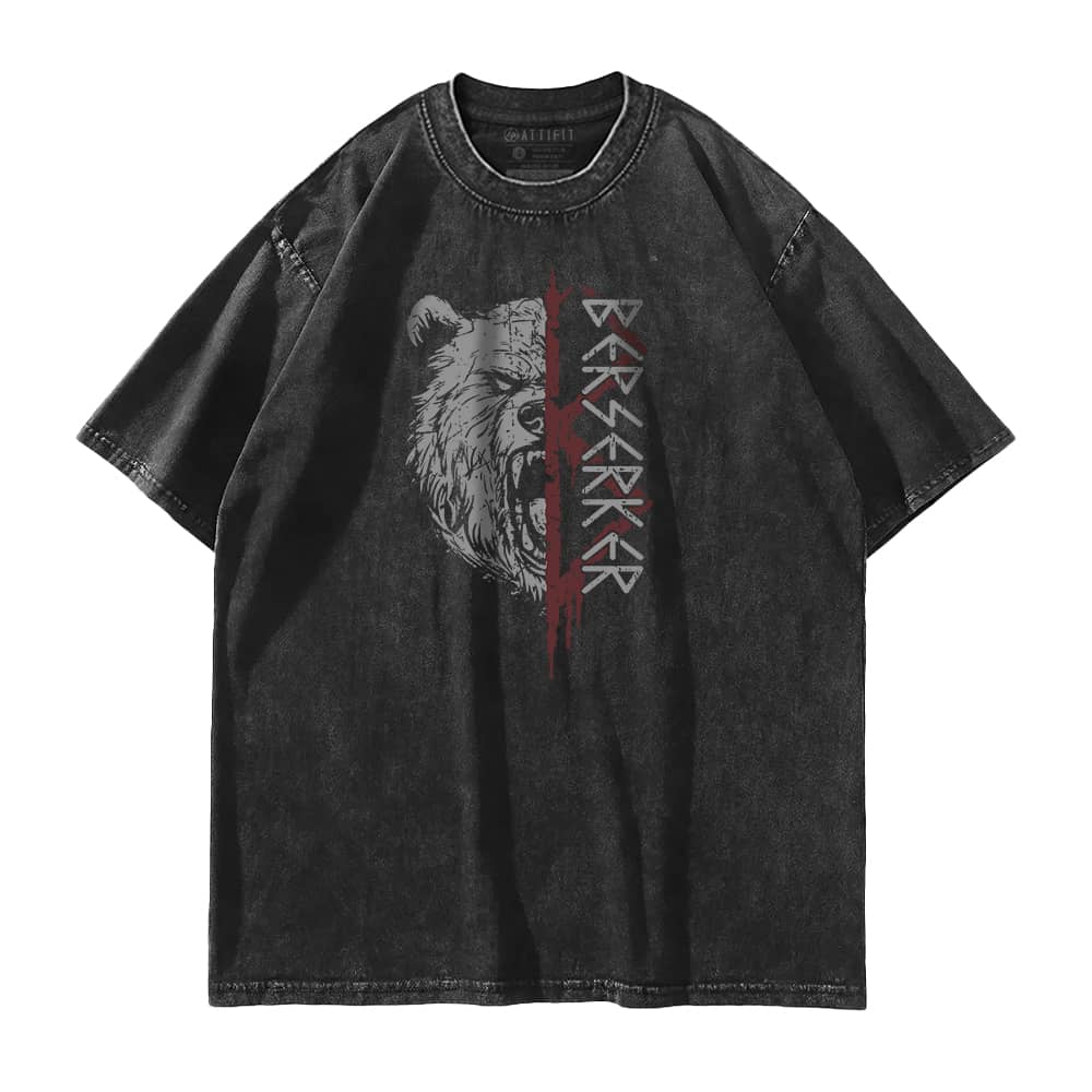 Berserker Rune Washed T-Shirt