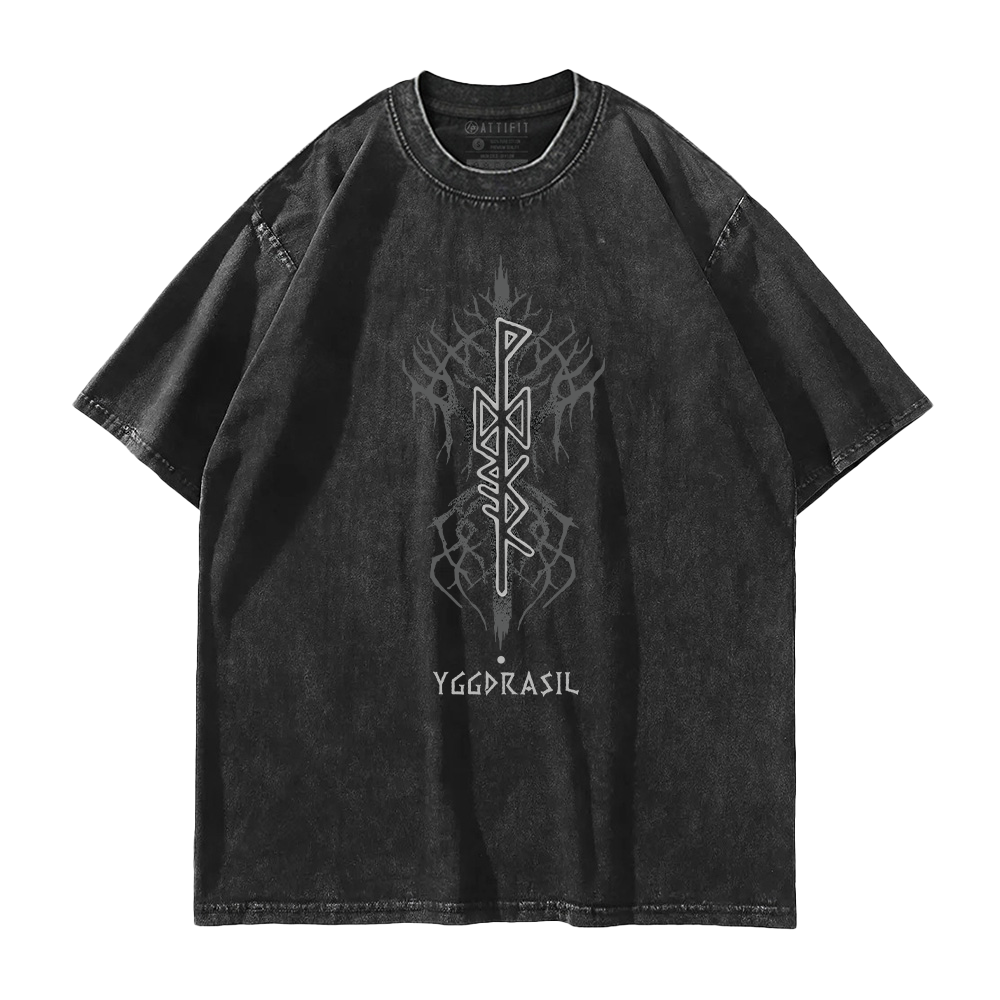 Yggdrasil Tree Washed T-Shirt