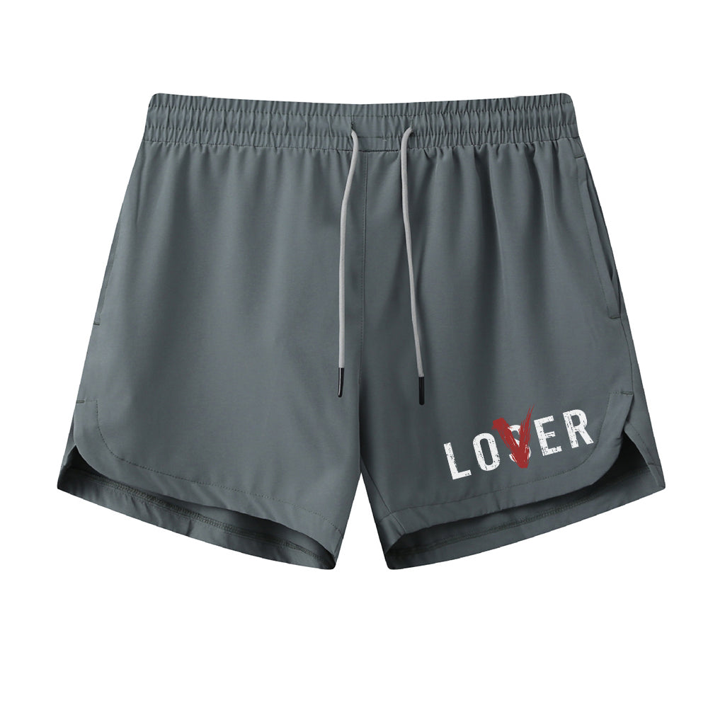 Lover Graphic Shorts