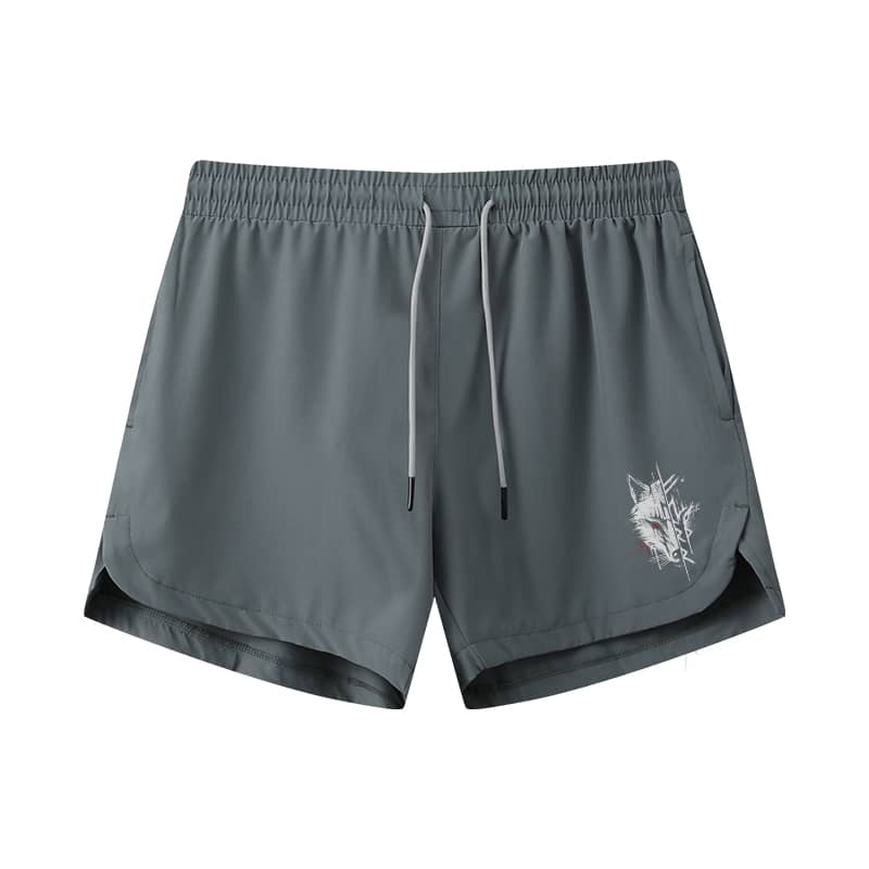 Viking Wolf Graphic Shorts