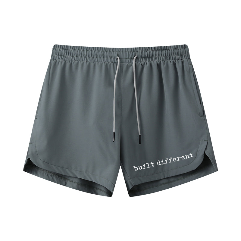 Built Different Graphic Shorts