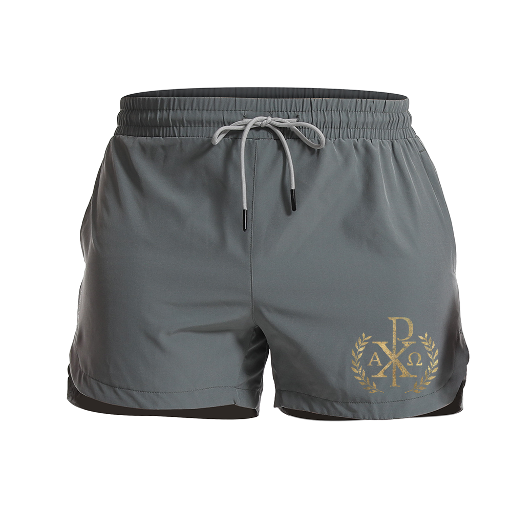 Chi-Rho Graphic Shorts