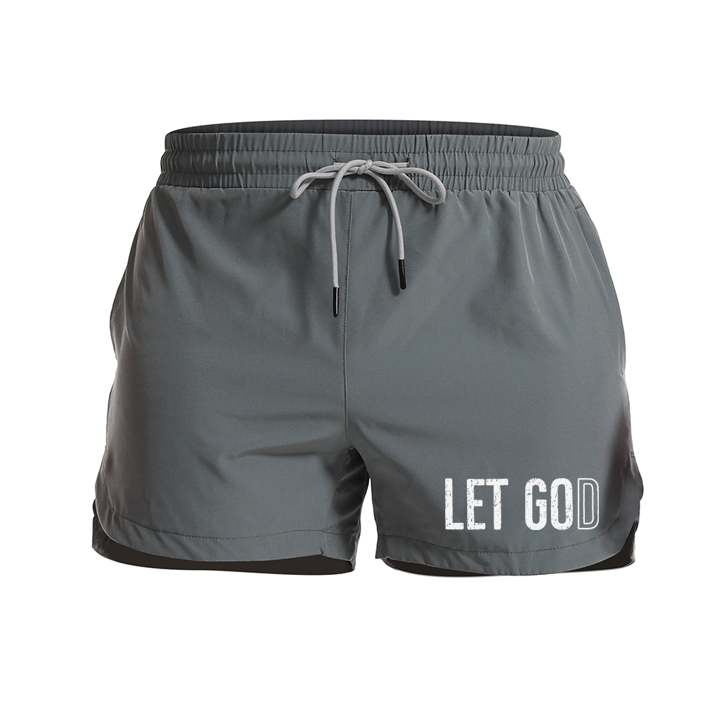 Let God Graphic Shorts