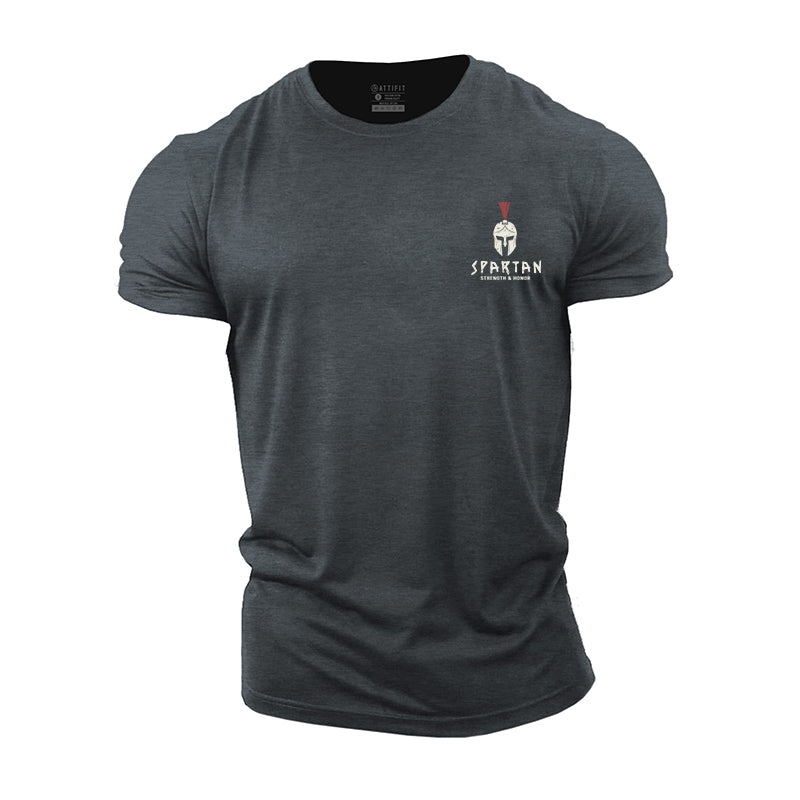 Mini Spartan Helmet Cotton T-shirt