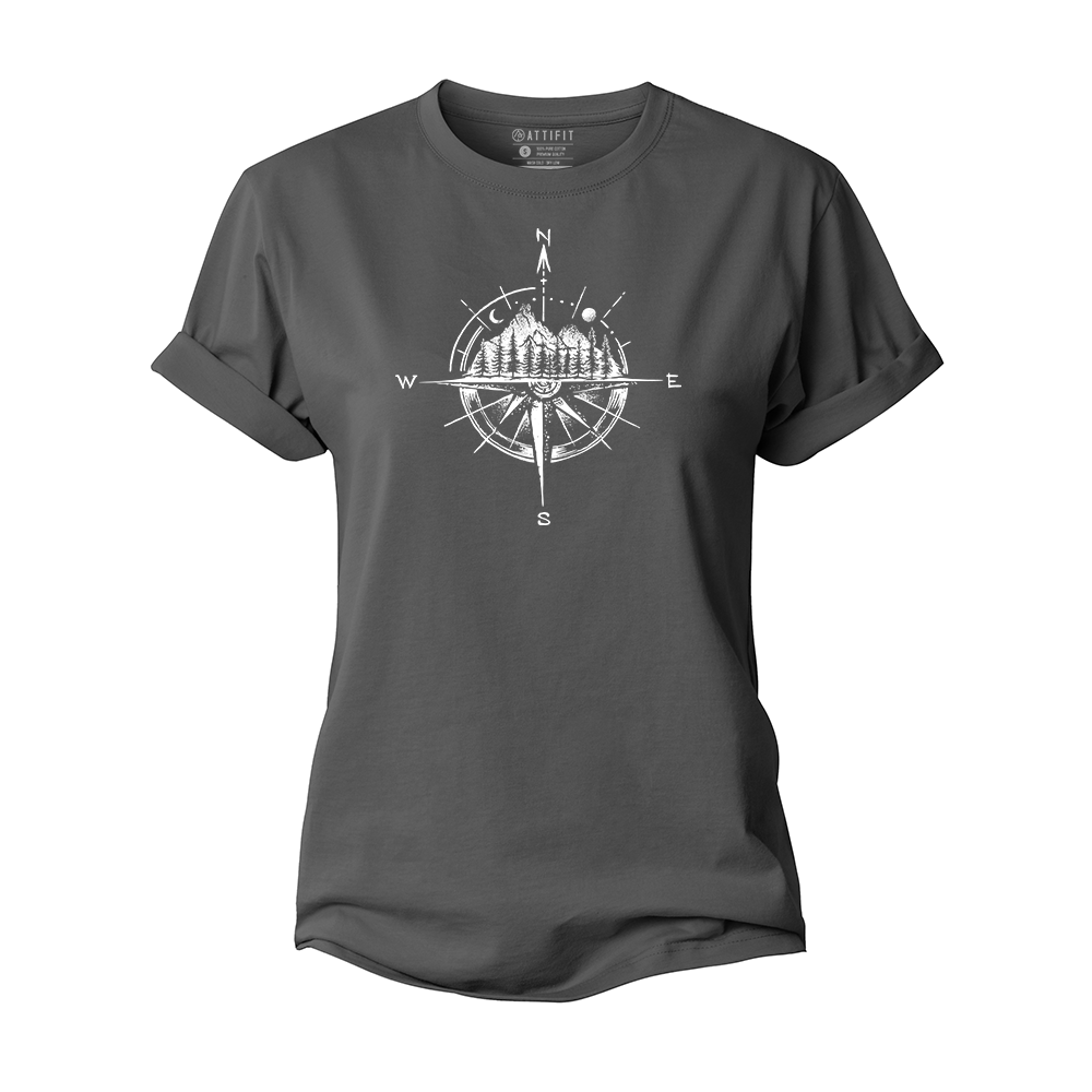 Landscape Compass Women's Cotton T-Shirt