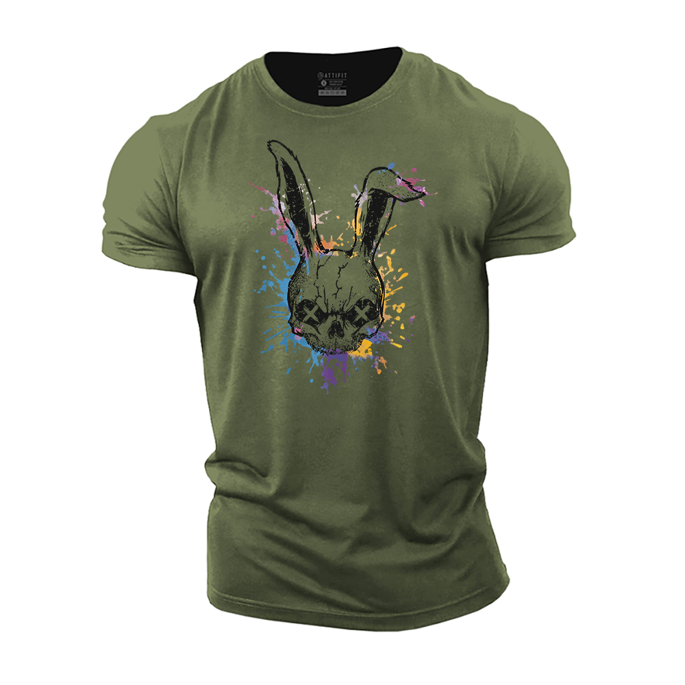 Ink Rabbit Cotton T-Shirt