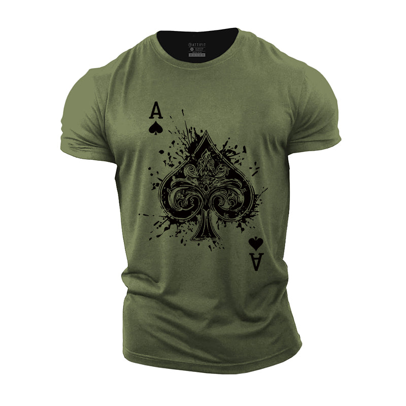 The Ace Of Spades Cotton T-Shirt