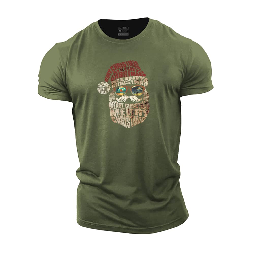 Merry Christmas Cotton T-Shirt