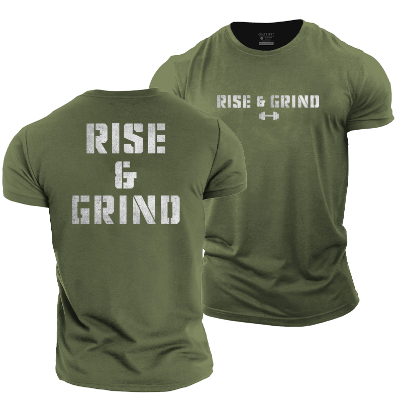 Rise And Grind Cotton T-Shirt