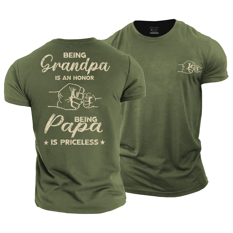 Honor and Priceless Cotton T-Shirt