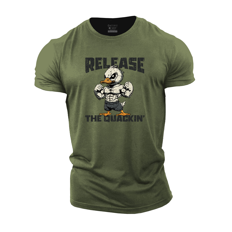 Release the Quackin Cotton T-Shirt