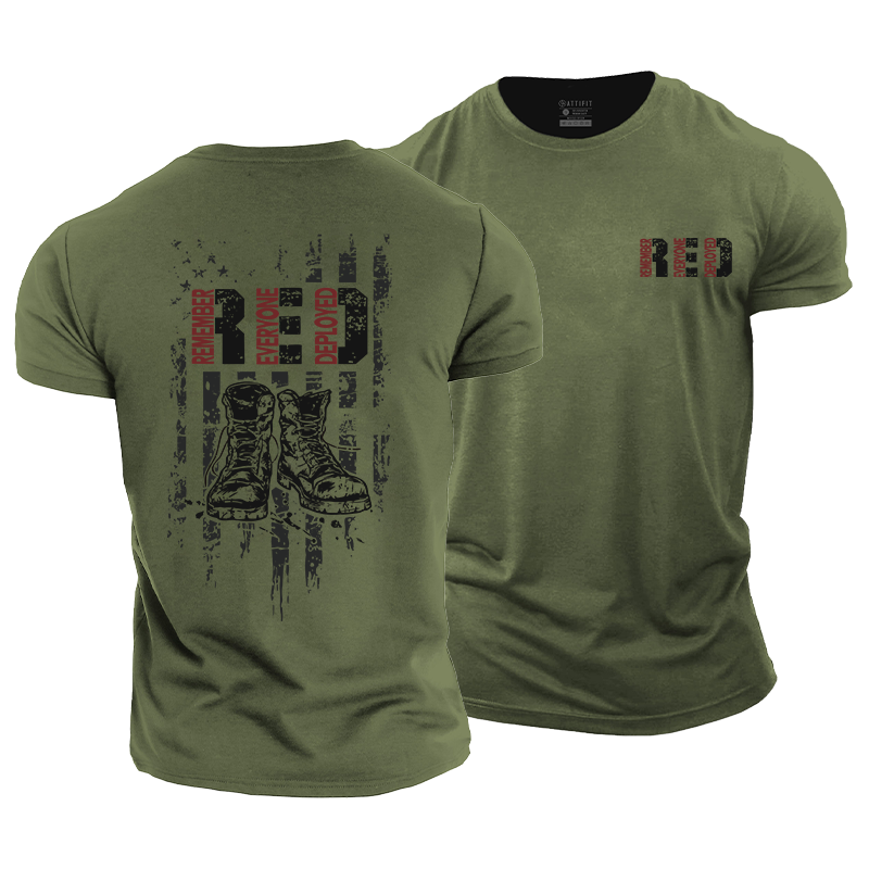 Remember Everyone Deployed Cotton T-Shirt