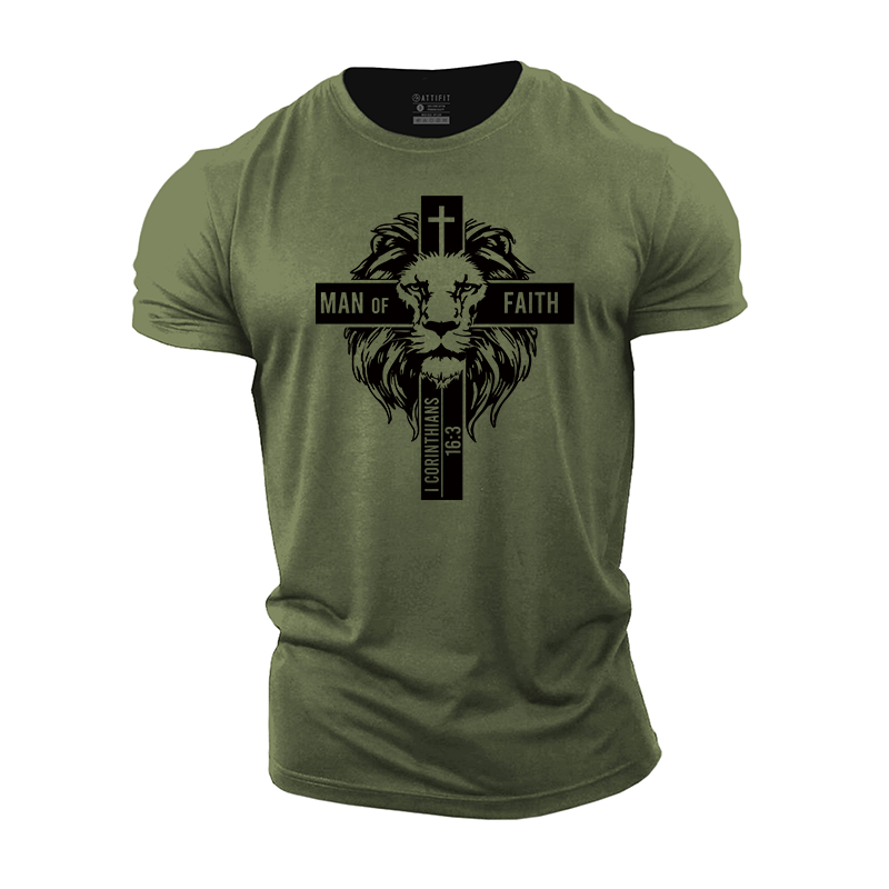 Man of Faith Cotton T-Shirt