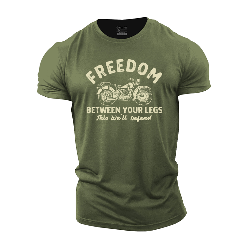 Freedom Between Your Legs Cotton T-Shirt