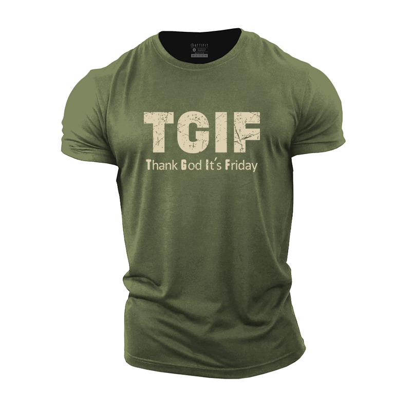 Thank God it's Friday Cotton T-Shirt