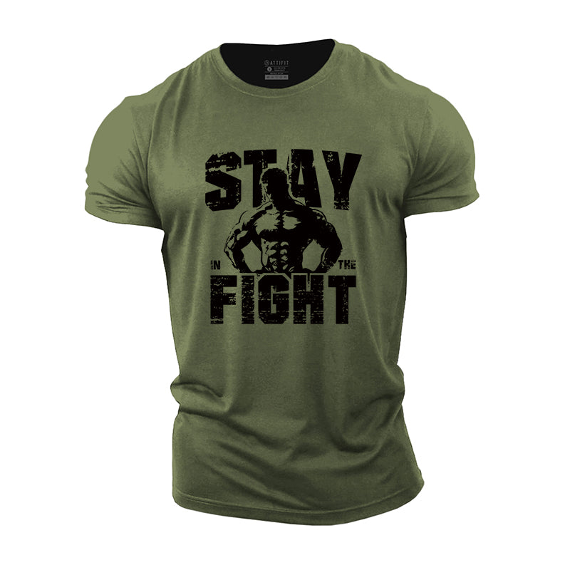 Stay In The Fight Cotton T-Shirt