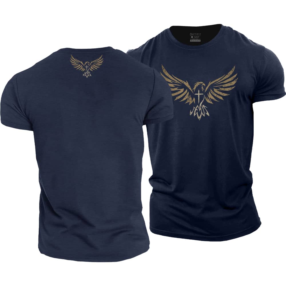 Eagle Jesus Cotton T-Shirt