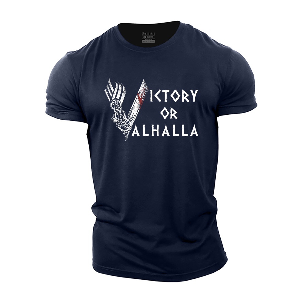 Victory or Valhalla Cotton T-Shirt