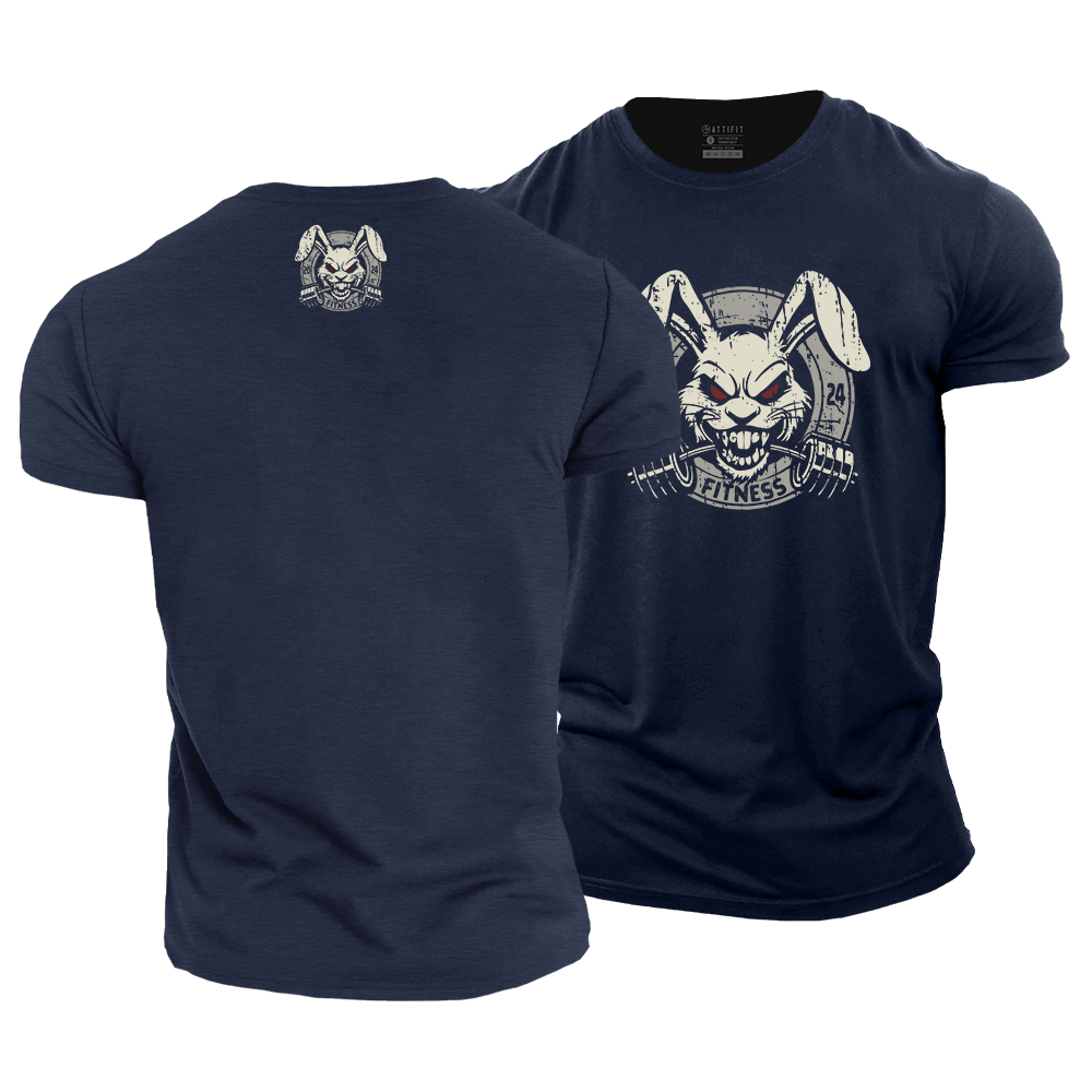 Fitness Bunny Cotton T-Shirt