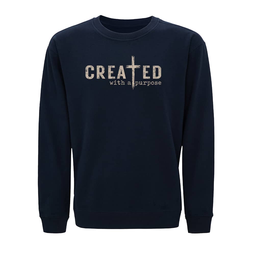 Created With A Purpose Crewneck Sweatshirt