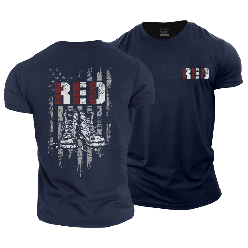 Remember Everyone Deployed Cotton T-Shirt