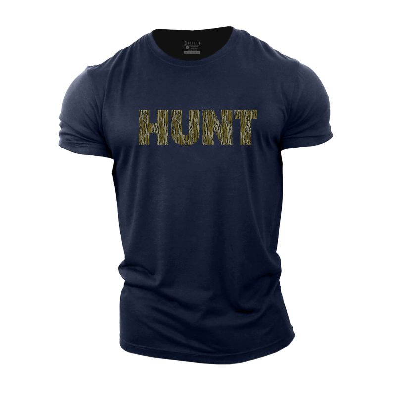 Camouflage Hunt Cotton T-Shirt