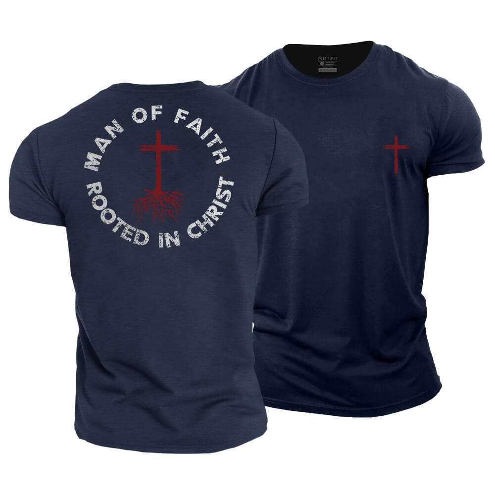 Man Of Faith Cotton T-Shirt