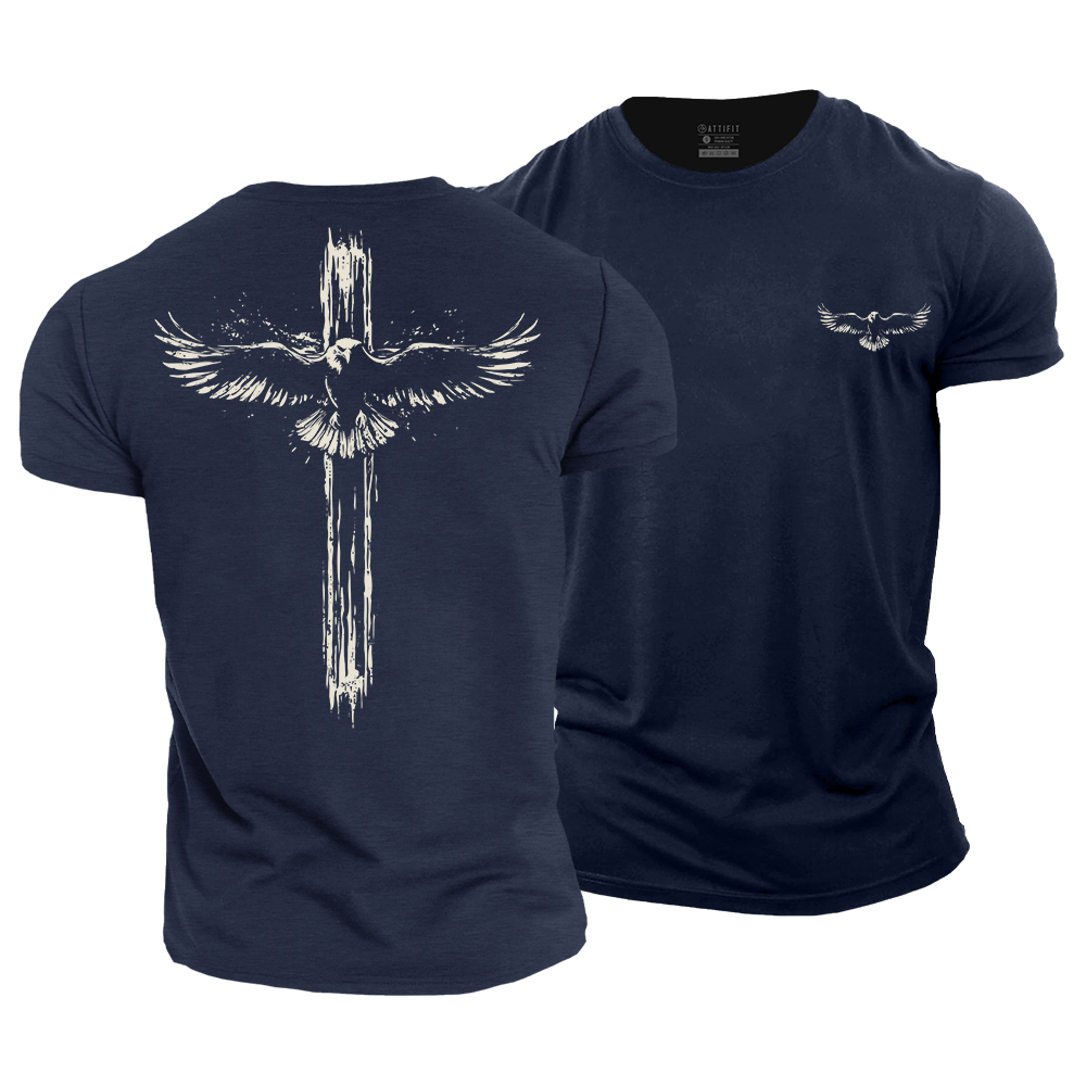 Wings Like Eagles Cotton T-Shirt