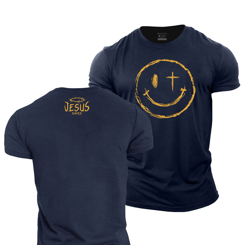 Jesus Saves Cotton T-Shirt