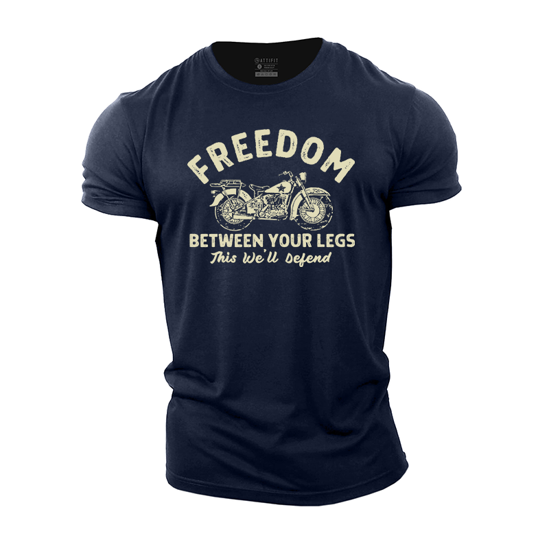 Freedom Between Your Legs Cotton T-Shirt