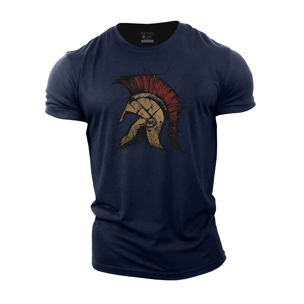 Spartan Sketch Cotton T-Shirt