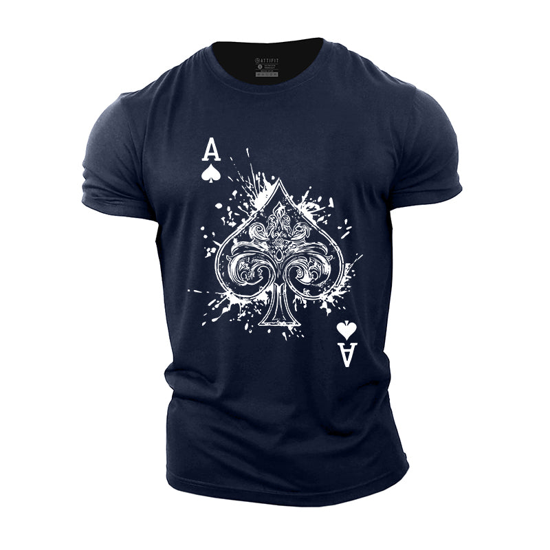 The Ace Of Spades Cotton T-Shirt