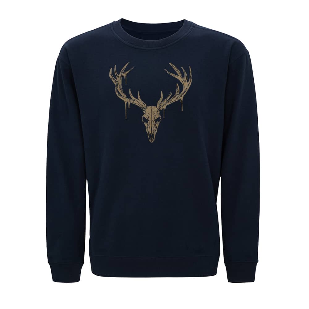 Elk Skull Crewneck Sweatshirt