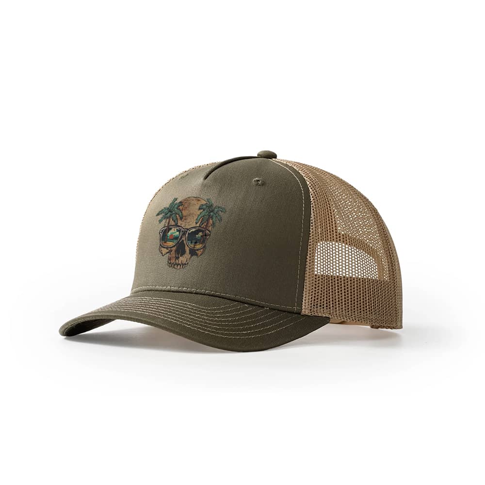 Skull Sea Trucker Hat