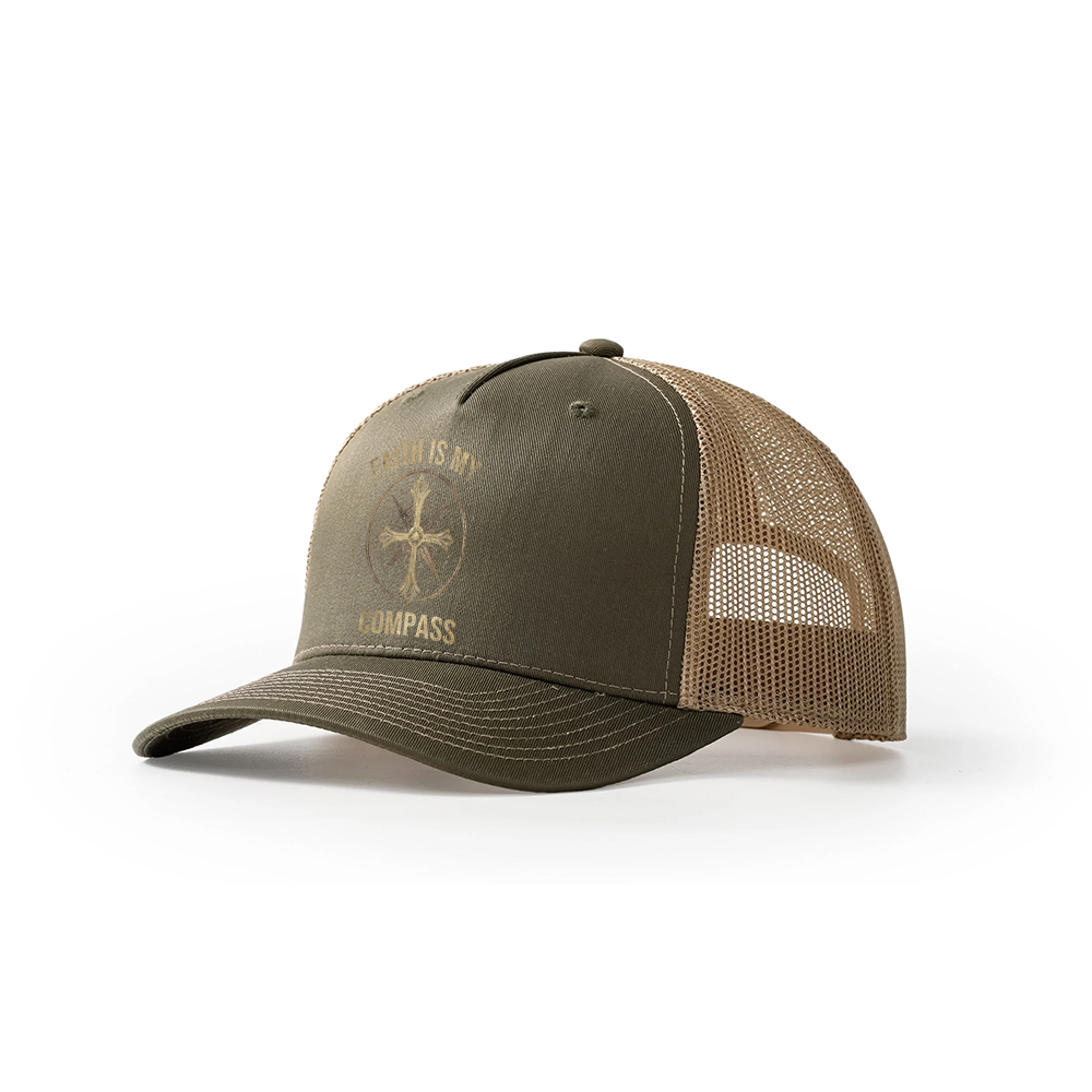 Faith Is My Compass Trucker Hat