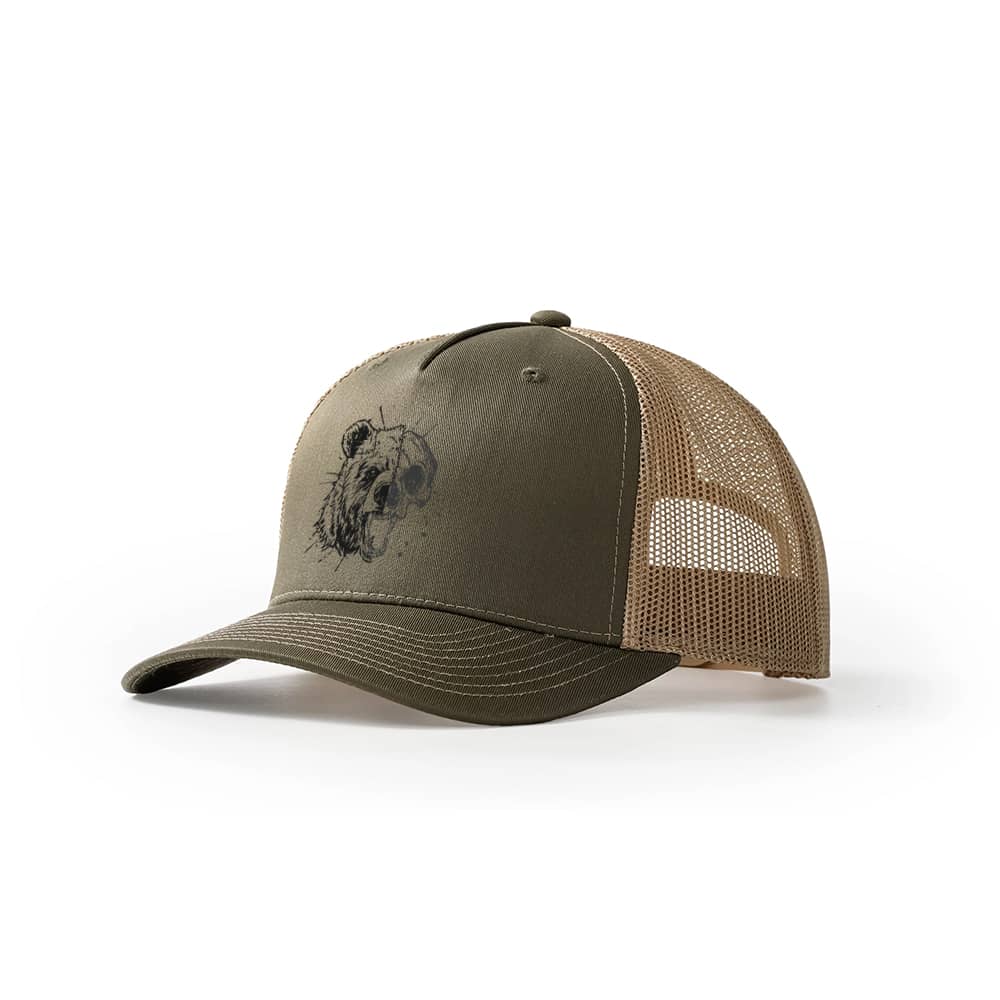 Bear Skull Trucker Hat