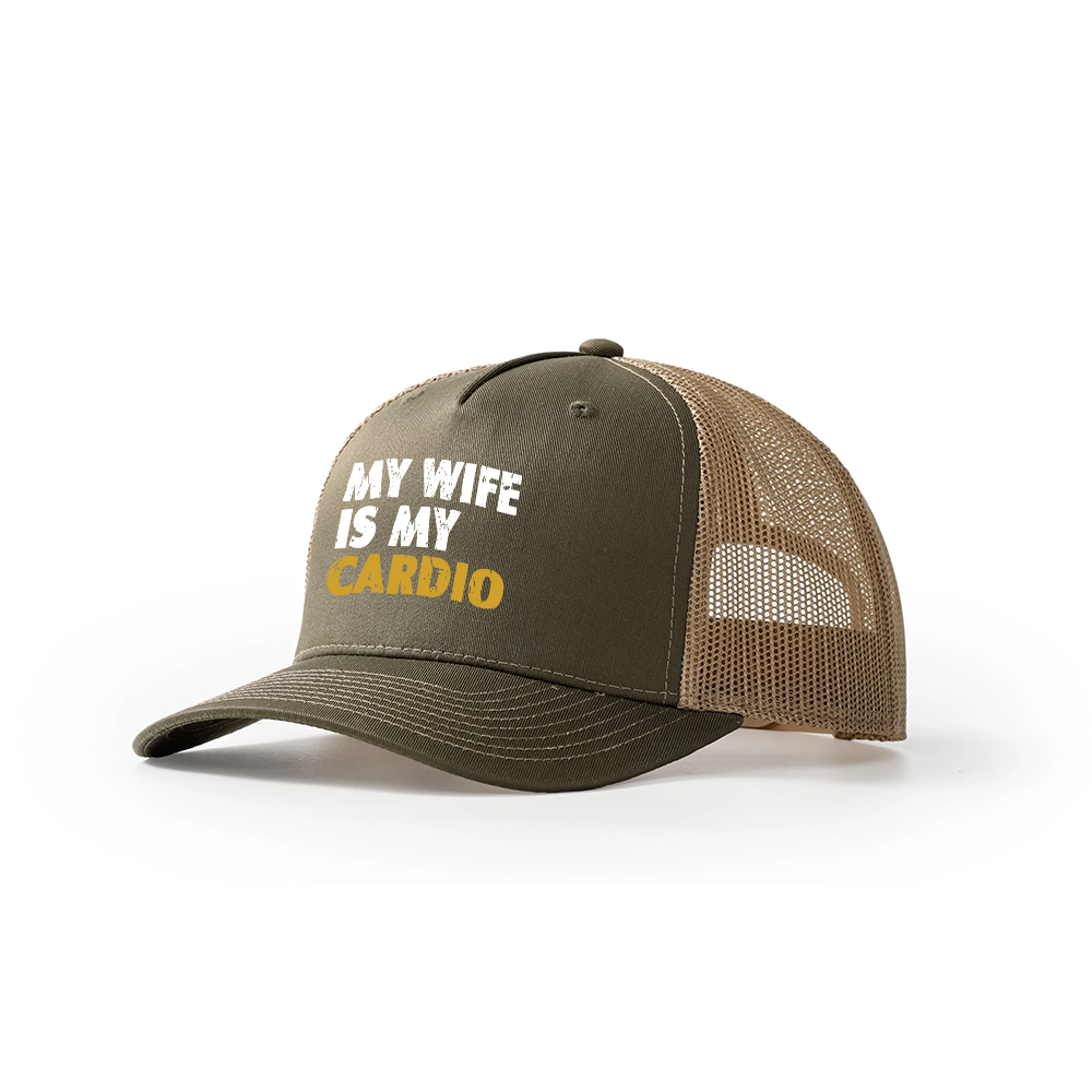 My Wife Is Cardio Trucker Hat