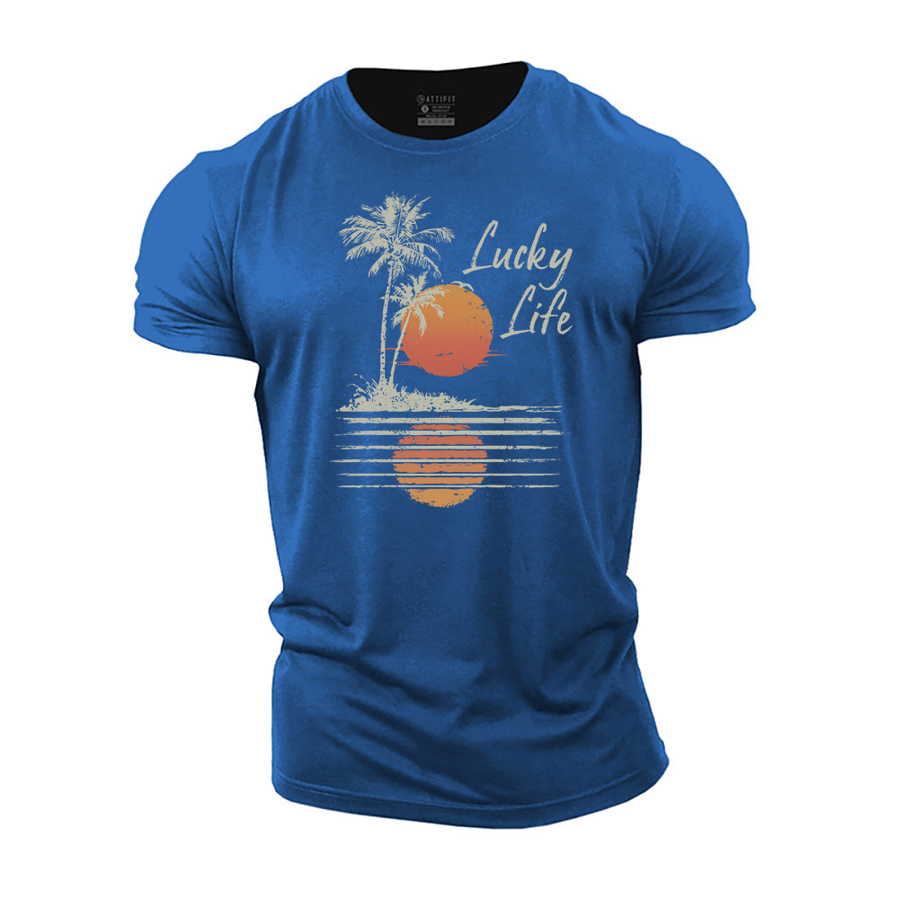 Lucky Life Cotton T-Shirt